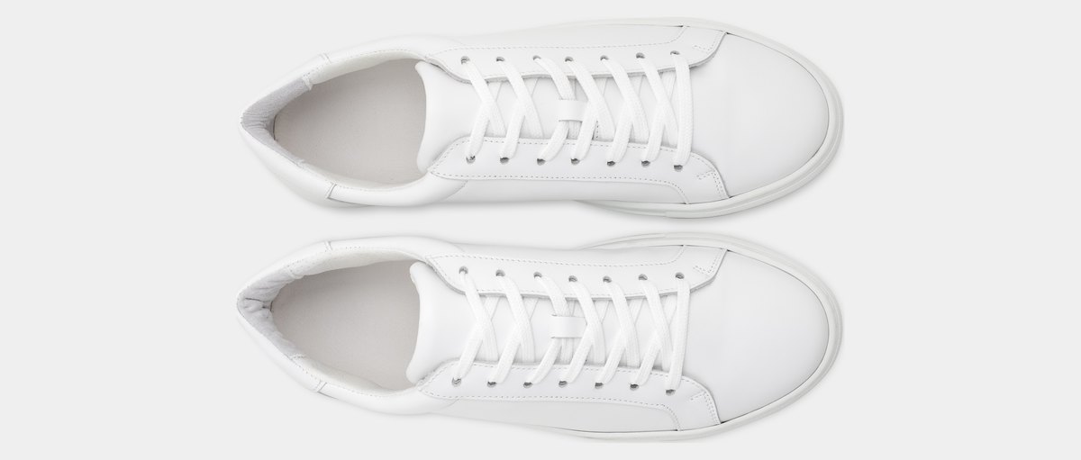 Del Pepe Basic Sneaker in der Draufsicht