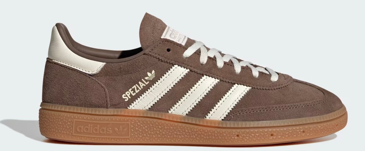 Adidas Handball Spezial in Braun mit Gummisohle